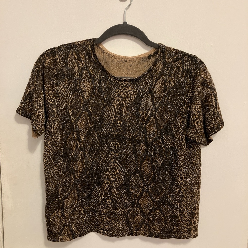 Vintage knitted blouse